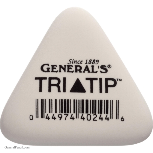 Picture of General’s® Tri-Tip™ Eraser T-24BP – Γόμα Ακριβείας Τριπλής Άκρης για Παστέλ, Γραφίτη & Κάρβουνο