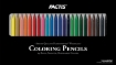Picture of General’s Factis Plastipastel Coloring Pencils GP1174– Μονοπύρηνα Erasable Crayons για Σχέδιο & Χρωματισμό, 24 Χρώματα