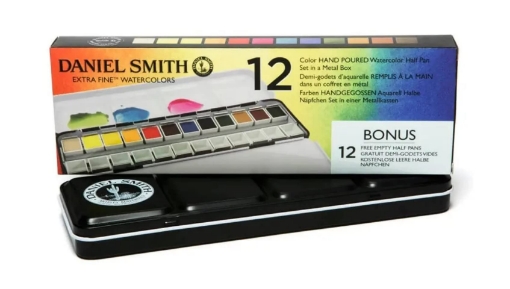 Picture of Daniel Smith Original Watercolor Set – Artist Σετ Ακουαρέλας με Μεταλλική Κασετίνα, 12 Χρώματα