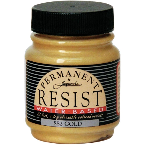 Picture of Jacquard Permanent Water-Based Resist Gold 2.5oz – Μόνιμο Resist για Βαφή Υφάσματος με Χρυσό Φινίρισμα
