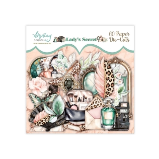Picture of Mintay Papers Ephemera Lady’s Secret – Διακοσμητικά Εφήμερα για Scrapbooking & Journaling, 60τεμ.