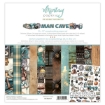 Picture of Mintay Papers Paper Pack Man Cave 12"×12" – Μπλοκ Scrapbooking Διπλής Όψης