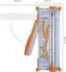 Picture of Fiskars SureCut Scrapbooking Paper Trimmer 12" – Κοπτικό Χαρτιού Personal Edition για Scrapbooking