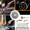 Picture of Fiskars Rotary Cutter & Ruler Combo 6" x 24" Ø45mm - Εργαλείο με Κοπτικό και Χάρακα 2 σε 1