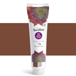 Picture of Speedball Fabric Block Printing / Relief Ink Brown 150ml – Υβριδικό Μελάνι Λινοτυπίας για Εκτύπωση σε Ύφασμα