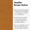 Picture of Jacquard Textile Color Χρώμα Για Ύφασμα 67ml - Brown Ochre (Καφέ Ώχρα)