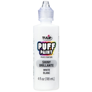 Picture of Tulip Puff (Slick) 3D Χρώμα Υφάσματος | Γυαλιστερό Dimensional Paint 118ml - White