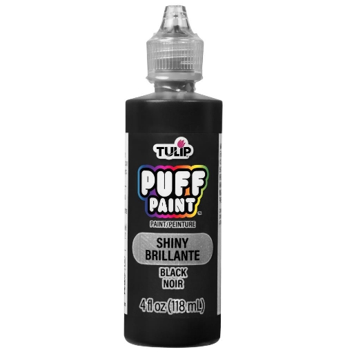 Picture of Tulip Puff (Slick) 3D Χρώμα Υφάσματος | Γυαλιστερό Dimensional Paint 118ml – Black
