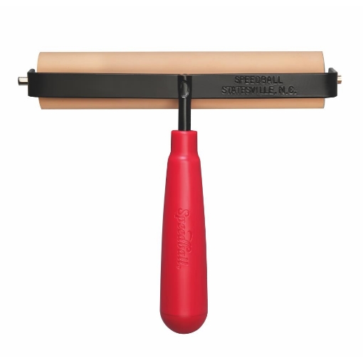 Picture of Speedball Soft Rubber Brayer 6'' | Ρολό Μελανώματος από Μαλακό Φυσικό Καουτσούκ με Ατσάλινο Πλαίσιο