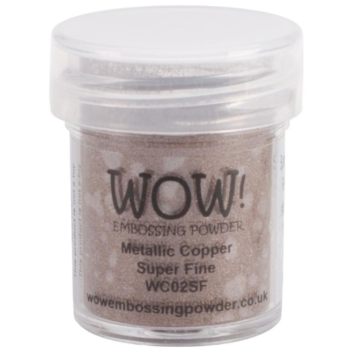 Picture of WOW! Embossing Powder Super Fine | Σκόνη Θερμοανάγλυφης Αποτύπωσης, Metallic Copper 15ml