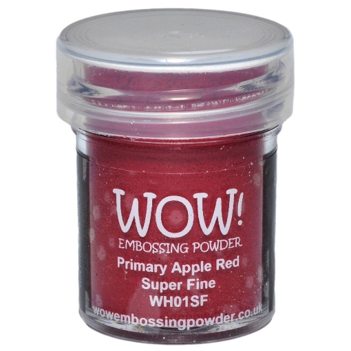 Picture of WOW! Embossing Powder Super Fine | Σκόνη Θερμοανάγλυφης Αποτύπωσης, Primary Apple Red 15ml