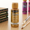Picture of DecoArt Dazzling Metallics | Μεταλλικό Ακρυλικό Χρώμα με Γυαλιστερό Φινίρισμα – Glorious Gold, 59ml