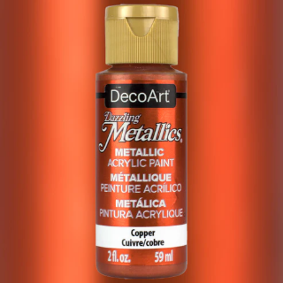 Picture of DecoArt Dazzling Metallics | Μεταλλικό Ακρυλικό Χρώμα με Γυαλιστερό Φινίρισμα – Copper, 59ml 