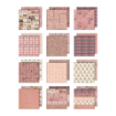 Picture of Tim Holtz Idea-ology Μπλοκ Scrapbooking Διπλής Όψης 12" x 12" – Palette Collection, Pink
