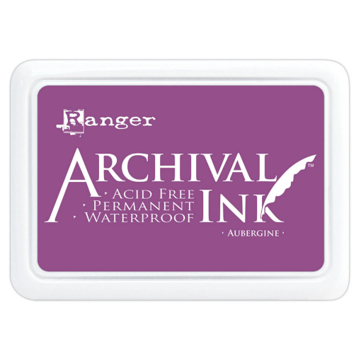 Picture of Ranger Archival Ink Pad | Μόνιμο Αδιάβροχο Μελάνι Σφραγίδας -  Aubergine 