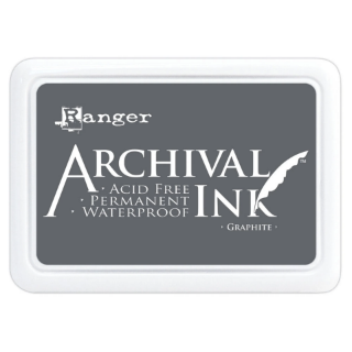 Picture of Ranger Archival Ink Pad | Μόνιμο Αδιάβροχο Μελάνι Σφραγίδας – Graphite