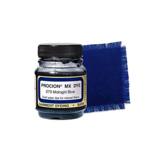 Picture of Jacquard Procion MX Fiber Reactive Cold Water Dye | Βαφή Υφάσματος με Κρύο Νερό – Midnight Blue