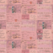 Picture of Tim Holtz Idea-ology Μπλοκ Scrapbooking Διπλής Όψης 8" x 8" – Palette Collection,  Pink