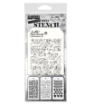 Picture of Stampers Anonymous Tim Holtz Layering Mini Stencils | Σετ Στένσιλ – Set #6