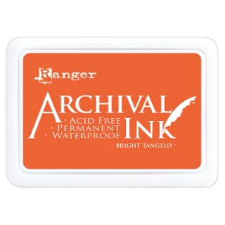 Picture of Ranger Archival Ink Pad | Μόνιμο Αδιάβροχο Μελάνι Σφραγίδας – Bright Tangelo