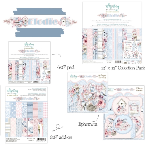 Picture of Mintay Papers Elodie – Ρομαντική Shabby Chic Συλλογή Scrapbooking
