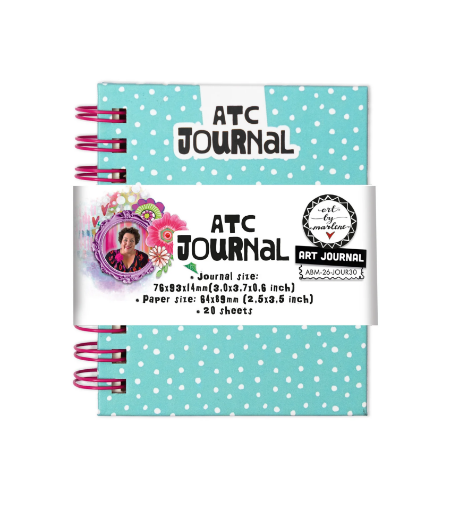 Picture of Studio Light Art by Marlene Art Journal ATC-Size | Mini Art Journal Σπιράλ, 20 Σελίδες