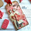 Picture of Stampers Anonymous Tim Holtz Cling Mount Rubber Stamps | Σετ Σφραγίδων – Love Struck
