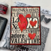Picture of Stampers Anonymous Tim Holtz Cling Mount Rubber Stamps | Σετ Σφραγίδων – Valentine Silhouettes