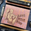 Picture of Stampers Anonymous Tim Holtz Cling Mount Rubber Stamps | Σετ Σφραγίδων – Wine Mini Blueprint