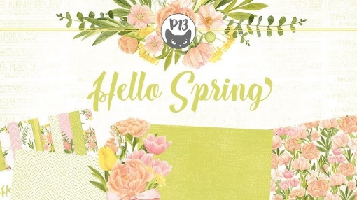Picture of P13 Hello Spring – Ανοιξιάτικη Συλλογή Scrapbooking με Floral & Fresh Στοιχεία