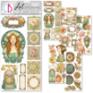 Picture of Ciao Bella Artemis Art Stickers 12x26cm – Διάφανα Εικονογραφημένα Αυτοκόλλητα, 5 Φύλλα 