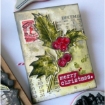 Picture of Stampers Anonymous Tim Holtz Layering Stencil 4"x8.5" | Στένσιλ – Tiny Holly 