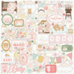 Picture of Carta Bella Little Lullabies Baby Girl – Βρεφική Συλλογή Scrapbooking 30x30cm με Χαρτιά & Αυτοκόλλητα
