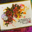 Picture of Tim Holtz Σετ Σφραγίδες & Στένσιλ – Lady Rose Woven Linen, 7τεμ