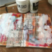 Picture of Tim Holtz Layered Στένσιλ 4"x8.5" No.44 – Tracks Background 