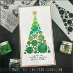 Picture of Tim Holtz Mini Layering Στένσιλ Σετ No.62 – Modern Tree, Sparkle Fade & Tiny Holly, 3τεμ. 