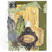 Picture of Tim Holtz Layered Στένσιλ 4"x8.5" No.23 – Woodgrain Background 