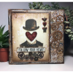 Picture of Tim Holtz Layered Στένσιλ 4"x8.5" – Countdown Number Background 