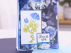 Picture of Nature's Garden Midnight Floral Decorative Stencils – Σετ 3 Στένσιλ Λουλουδιών 3.8”x8”