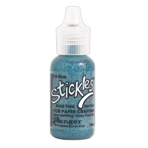Picture of Ranger Stickles Glitter Gel | Διαστατικό Gel με Παγωμένη Γαλάζια Λάμψη – Ice Blue, 18ml