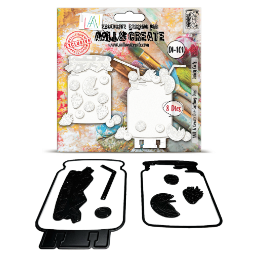 Picture of Aall & Create Σετ Cutting Dies για Scrapbooking & Cardmaking - Juicy Cuts,  8τεμ.