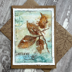 Picture of PaperArtsy Alison Bomber Red Rubber Stamp Set | Σετ Σφραγίδων Twisted Leaves Edition A5, 10 τεμ.