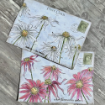 Picture of PaperArtsy Alison Bomber Red Rubber Stamp Set | Σετ Σφραγίδων Coneflowers Edition A5
