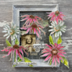 Picture of PaperArtsy Alison Bomber Red Rubber Stamp Set | Σετ Σφραγίδων Coneflowers Edition A5, 11τεμ.