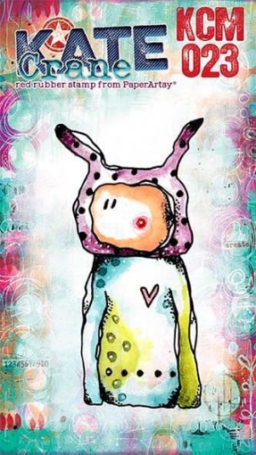 Picture of PaperArtsy Kate Crane Red Rubber Mini Stamp | Σφραγίδα Mini KCM023