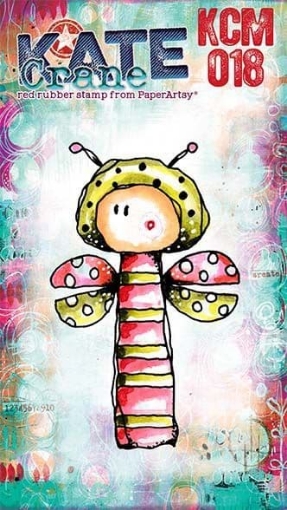 Picture of PaperArtsy Kate Crane Red Rubber Mini Stamp | Σφραγίδα Mini KCM018