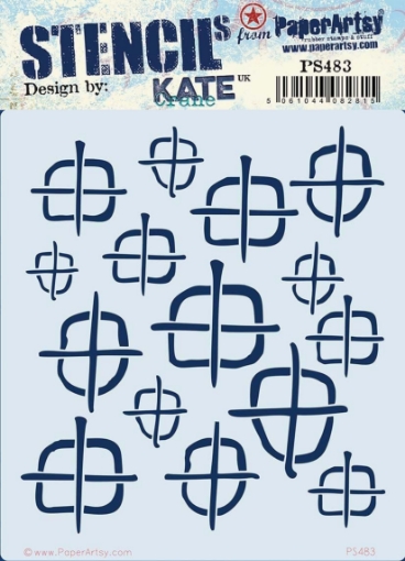 Picture of PaperArtsy Kate Crane Stencil | Στένσιλ Mixed Media PS483