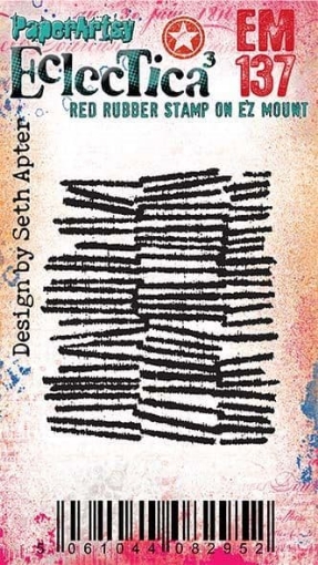 Picture of PaperArtsy Seth Apter Red Rubber Mini Stamp | Σφραγίδα Eclectica³ Mini 137