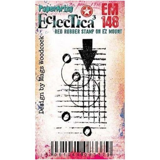 Picture of PaperArtsy Mags Woodcock Red Rubber Mini Stamp | Σφραγίδα Eclectica³ Mini EM148