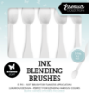 Picture of Studio Light Essentials Ink Blending Brushes Soft 3cm | Πινέλα Blending Μελανιών, Σετ 5τεμ.